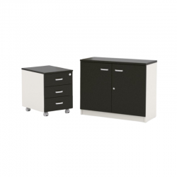 Armario y cajonera Black &...